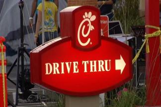 Protest Disrupts Grand Opening of New Chick-fil-A