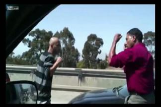 Man Says He Did His Part By Catching Freeway Fight on Video