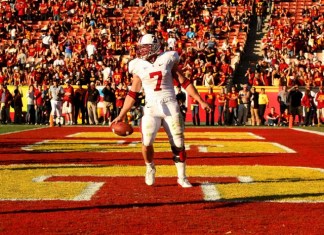 Stanford Stands Alone ... In the End Zone