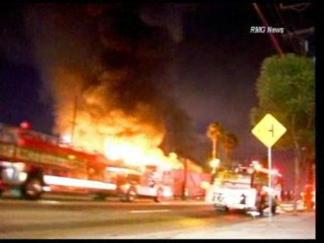 Raw Video: Explosions Rocks Industrial Area