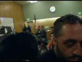 The Scene Inside Bell City Hall