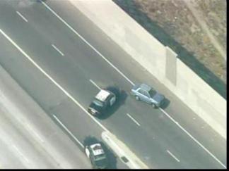 Wrong-Way Fleeing Driver Gives Up in Arleta