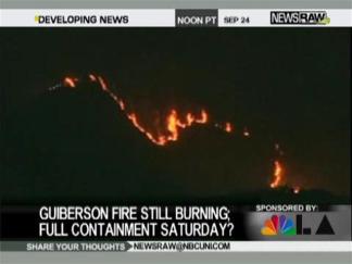 Guiberson Fire Update