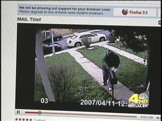 Caught on Camera: Mailbox Thieves