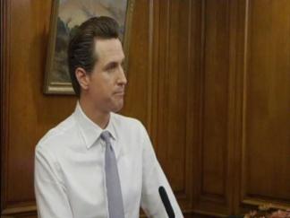RAW VIDEO: Newsom on Clinton Endorsement