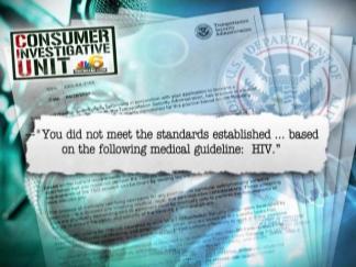TSA Grounds HIV-Positive Applicant