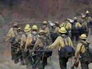 Brush Fire Grows to 750 Acres