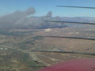 Viewer Images: Guiberson, Norco Fires