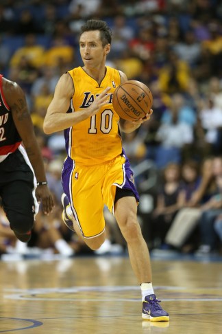 Steve Nash on the Court