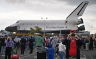 Shuttle Stop Turns Into Parking Lot Party