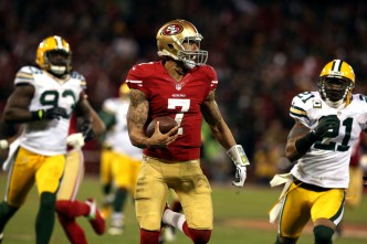 Kaepernick, 49ers Shred the Packers