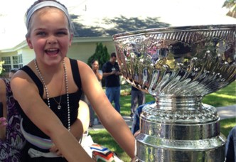 Hospitalized Girl Gets Visit From Stanley Cup