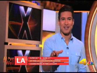 Mario Lopez Will Take the Age Fitness Challenge!