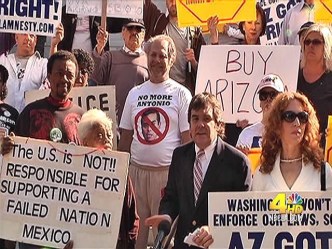 Tea Party Activists Protest at LA City Hall