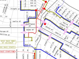 Marathon Course Map