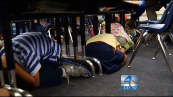 Students' Quake Prep Goes All Out for "Shake Out"