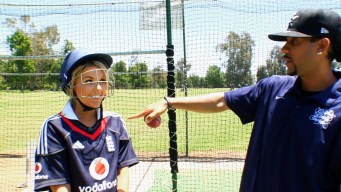Ali Fedotowsky Plays Cricket... Straight Outta Compton