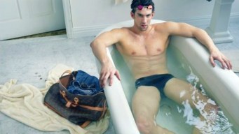 Phelps Goes Back in the Water with Louis Vuitton
