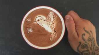 San Francisco Artist Paints a Picture in Your Cup of Joe