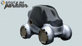 Parkour-Inspired Car Wins Design Challenge