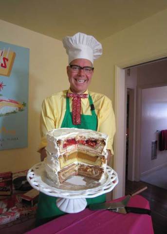 Charles Phoenix's Cherpumple: The Monster Pie Cake