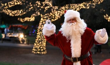 The Santa Trains Get Rolling
