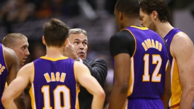 Spurs Win But Lakers Control Pace