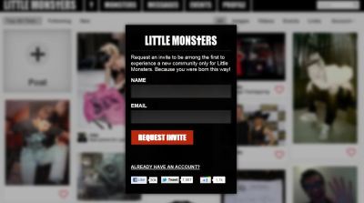Lady Gaga Starts Social Network