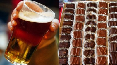 Valentine's Beer and Chocolate