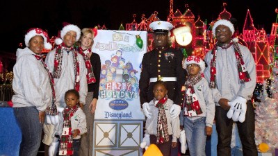 The Disneyland Holidays Open with Pomp and Honor