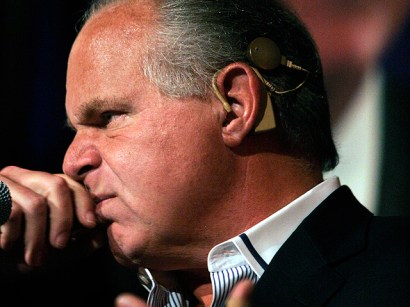 Radio talk show host and conservative commentator Rush Limbaugh is feeling the heat for past comments. 