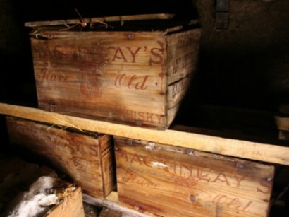 Crates of whiskey and brandy discovered in Antarctica