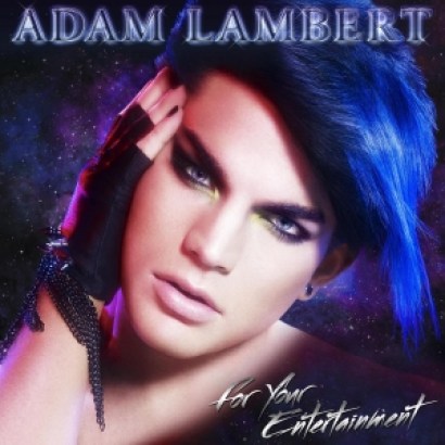 Adam Lambert channels Bowie with new album cover. 