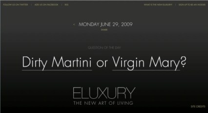 Launches and Releases: eLuxury, Trivia Master