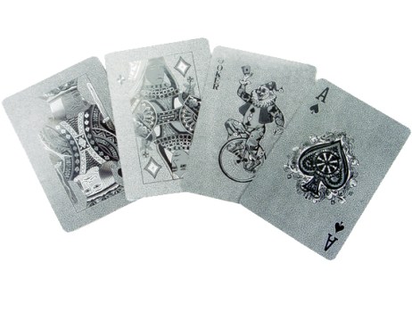 Silver Playing Cards