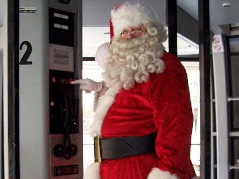 Santa Takes the Tram