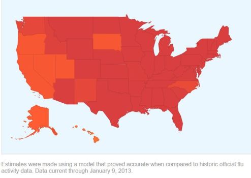 Google Knows Where the Flu Outbreaks Are