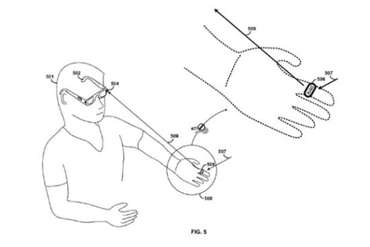 Patent Reveals Possible Finger-Related Control for Project Glass