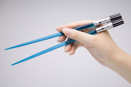 Lightsaber Chop Sticks These Are