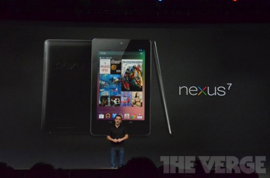 Google Unveils 7-inch Nexus Tablet