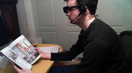 Man Creates His Own Google Project Glass