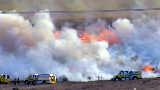 Wildfire North of LA Grows to 3,800 Acres