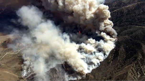 Wildfire Near Lebec Grows Into Three Counties