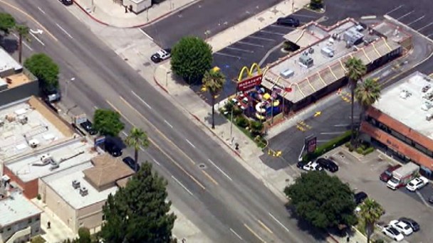 "All Clear" After Bomb Squad Visits McDonald's