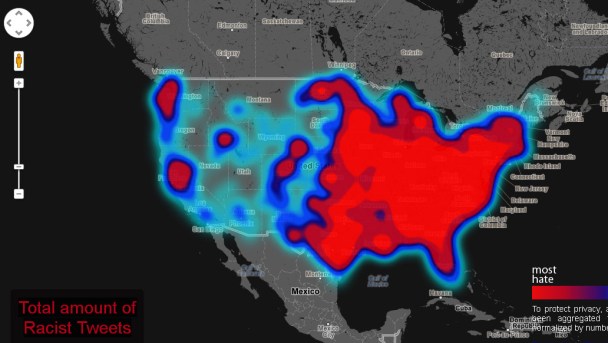 NorCal Students Map "Geography of Hate" Using Tweets