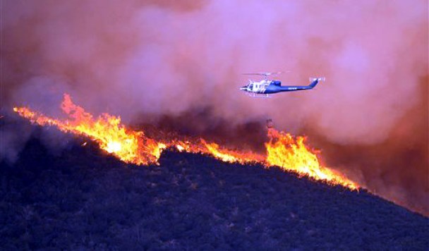 Record Heat Prompts Brush Fire Fears