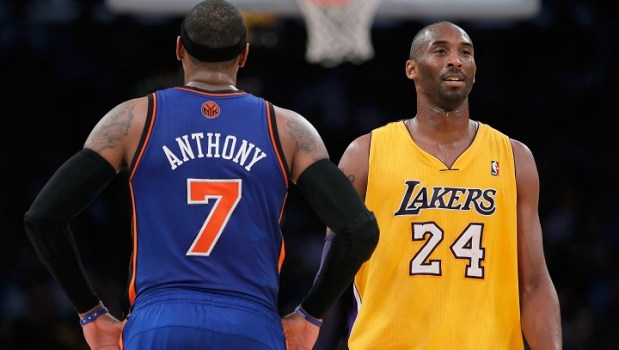 Kobe & Lakers in New York to Face Melo's Knicks