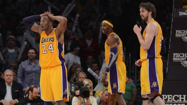 Kobe Has Fever; Lakers Ice Cold