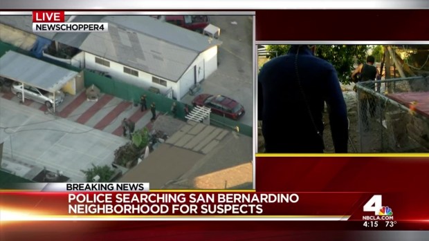 Man Describes Ducking for Cover in San Bernardino Police Shootout