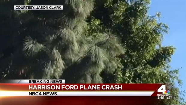 [LA] Witnesses Saw Ford's Plane Clip Tree Before Crash Landing